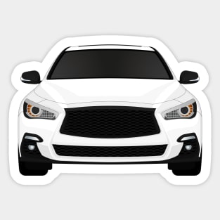 Q50 White Sticker